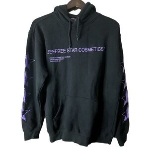 Jeffree Star Cosmetics Black Fleece Hoodie 5 Year Anniversary Iconic Sz M